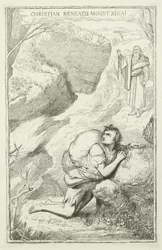 Illustration pour Le Voyage du Pèlerin de John Bunyan